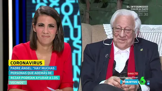 El padre Ángel en El Objetivo El padre Ángel en El Objetivo