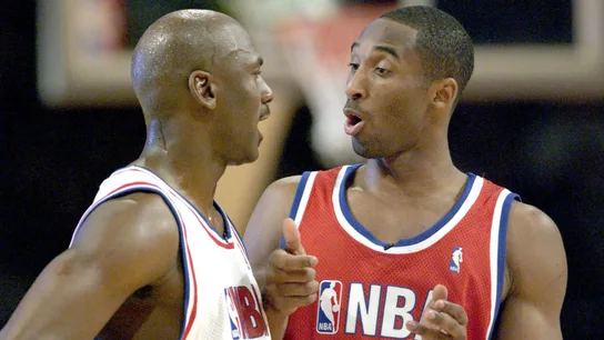 Michael Jordan y Kobe Bryant Michael Jordan y Kobe Bryant
