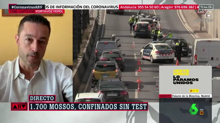 Malestar entre los Mossos por la ausencia de test y su exclusión de la paga por el coronavirus