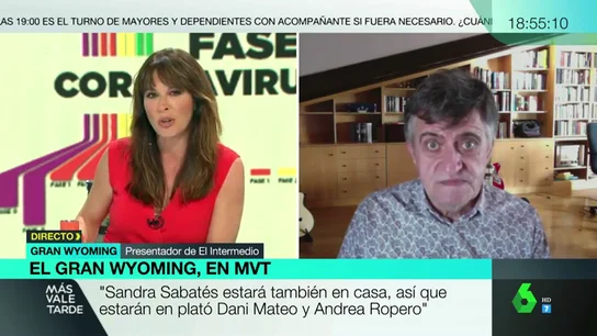 Wyoming, sobre el PP: "Me parece miserable que cuando todavía está la gente muriendo estén haciendo campaña electoral" Wyoming, sobre el PP: "Me parece miserable que cuando todavía está la gente muriendo estén haciendo campaña electoral"