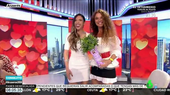 El momento más emotivo de Aruser@s: Tatiana Arús hace entrega a Angie Cárdenas de su regalo por el Día de la Madre El momento más emotivo de Aruser@s: Tatiana Arús hace entrega a Angie Cárdenas de su regalo por el Día de la Madre