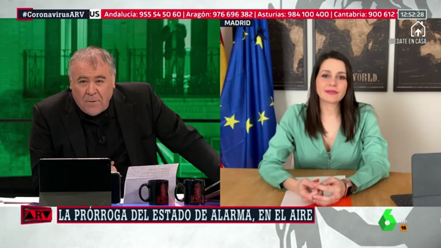 Inés Arrimadas, en ARV Inés Arrimadas, en ARV