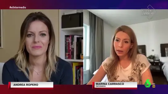 Marina Carrasco, enfermera Marina Carrasco, enfermera