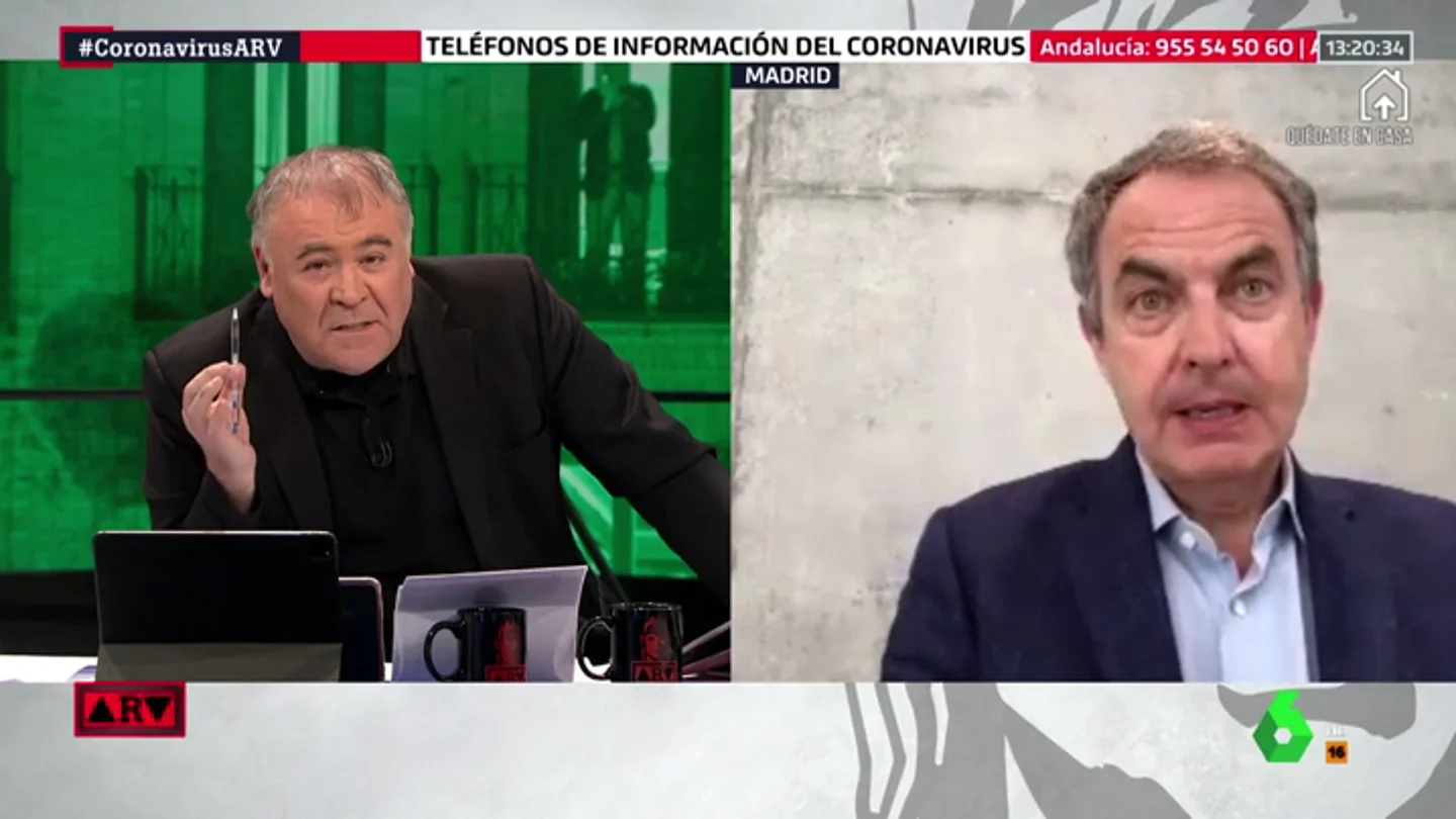 El expresidente del Gobierno José Luis Rodríguez Zapatero El expresidente del Gobierno José Luis Rodríguez Zapatero