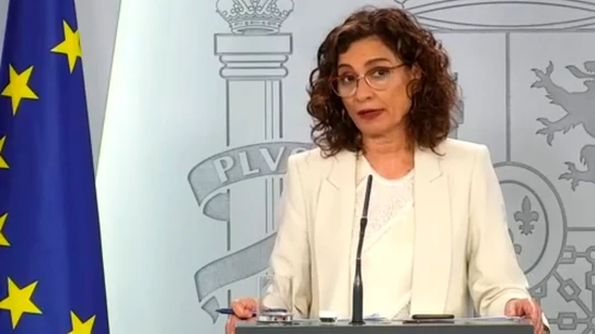 Montero en rueda de prensa Montero en rueda de prensa