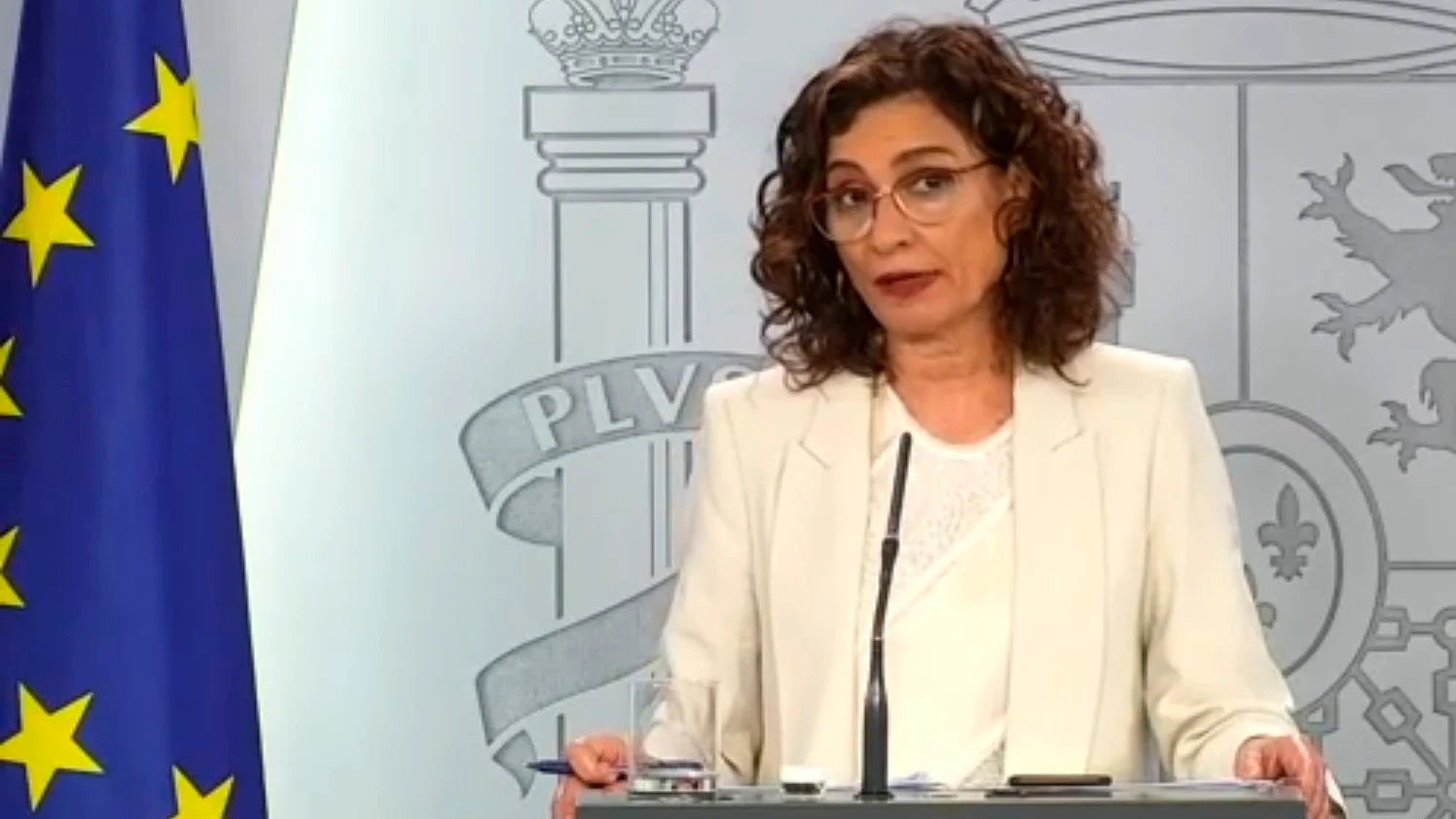 Montero en rueda de prensa