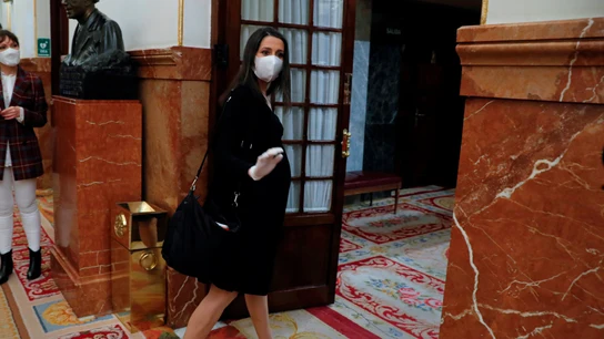 Inés Arrimadas, en el Congreso de los Diputados Inés Arrimadas, en el Congreso de los Diputados