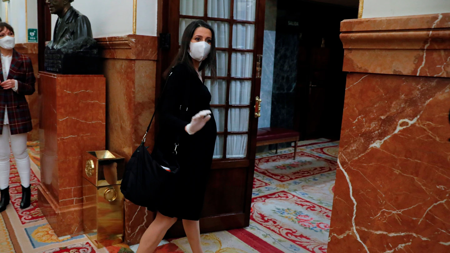 Inés Arrimadas, en el Congreso de los Diputados Inés Arrimadas, en el Congreso de los Diputados
