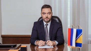 Imagen de archivo del ministro de Comercio Exterior de Bosnia, Staša Košarac.