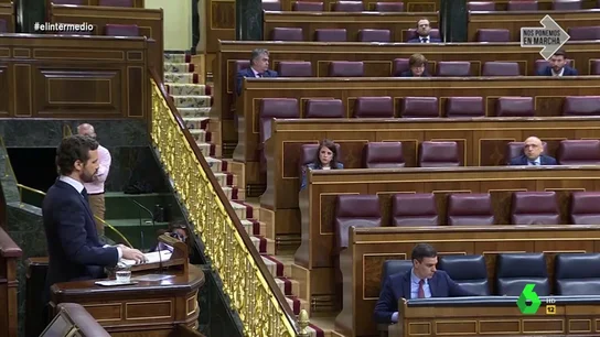 Pablo Casado critica a Pedro Sánchez "Quién se cree que es, ¿Napoléon?", y otras "descalificaciones" de Casado y Abascal a Pedro Sánchez en plena pandemia