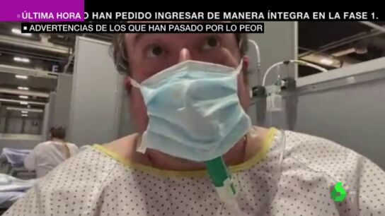 Los pacientes recuperados de coronavirus piden no bajar la guardia: "No querr&iacute;ais pasar por esa experiencia"