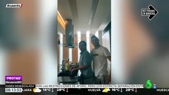 Joaquín arrasa con su primer vídeo en TikTok con su mujer y 'David Bisbal' Joaquín arrasa con su primer vídeo en TikTok con su mujer y 'David Bisbal'