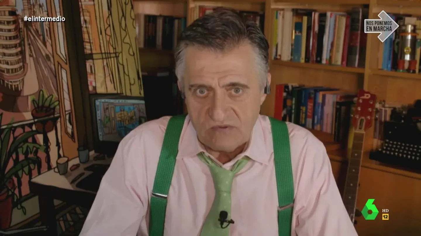 El Gran Wyoming, en El Intermedio El Gran Wyoming, en El Intermedio