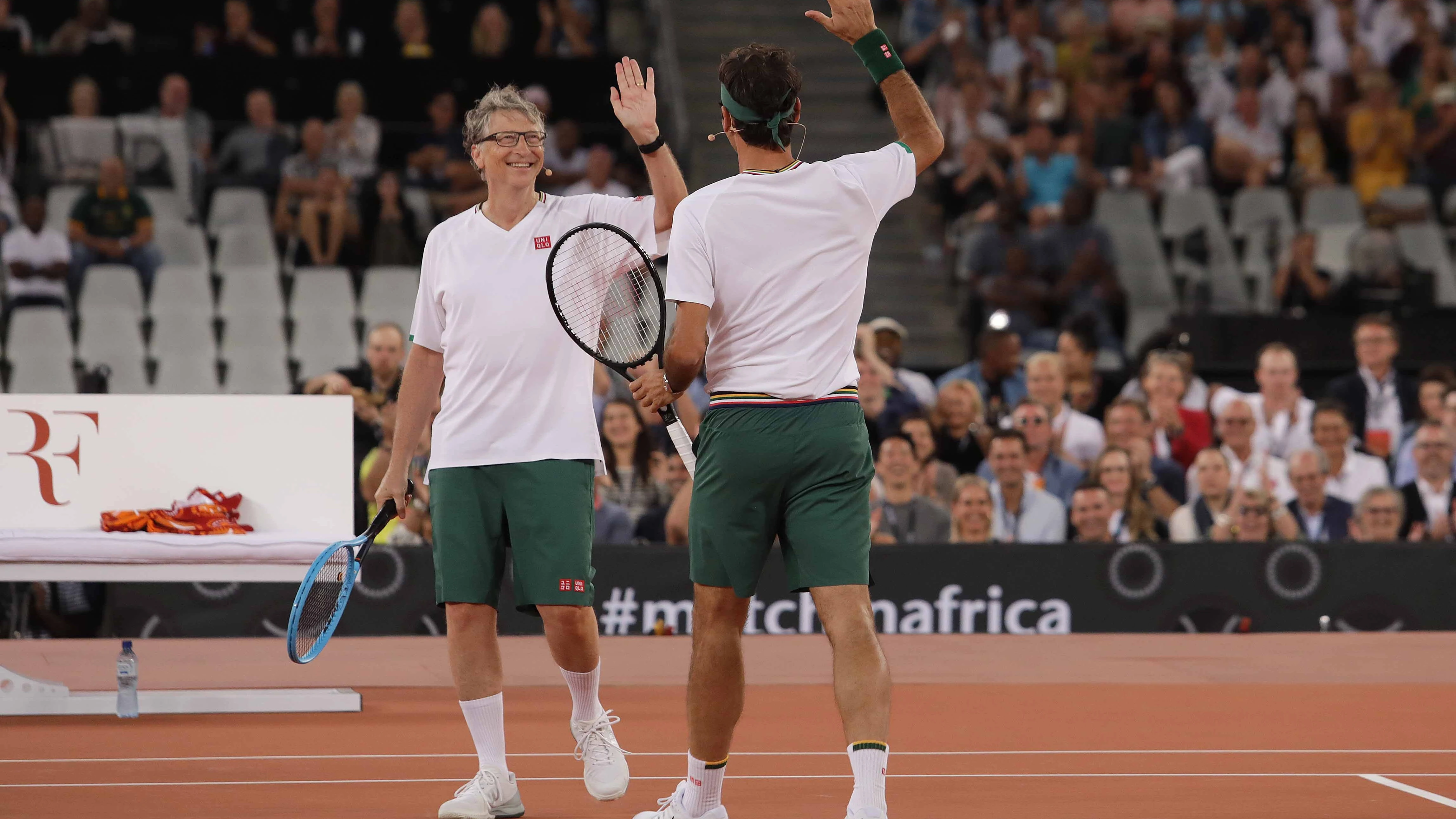 Bill Gates y Rafa Nadal