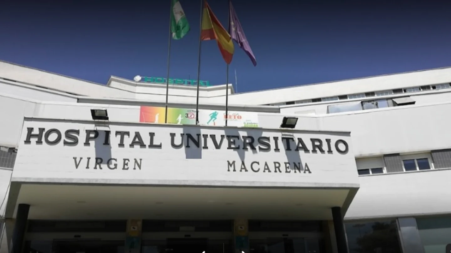 Imagen de la fachada del Hospital Universitario Virgen de la Macarena Imagen de la fachada del Hospital Universitario Virgen de la Macarena