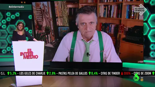 El Gran Wyoming, en El Intermedio El Gran Wyoming, en El Intermedio