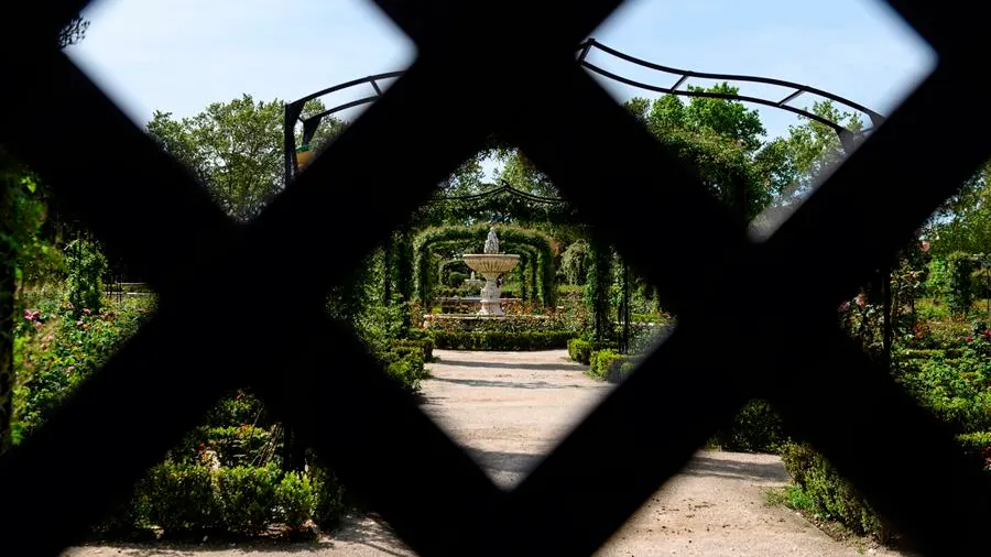 Vista del parque de El Retiro en Madrid