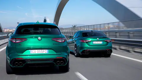 Alfa Romeo Giulia y Stelvio Quadrifoglio Alfa Romeo Giulia y Stelvio Quadrifoglio
