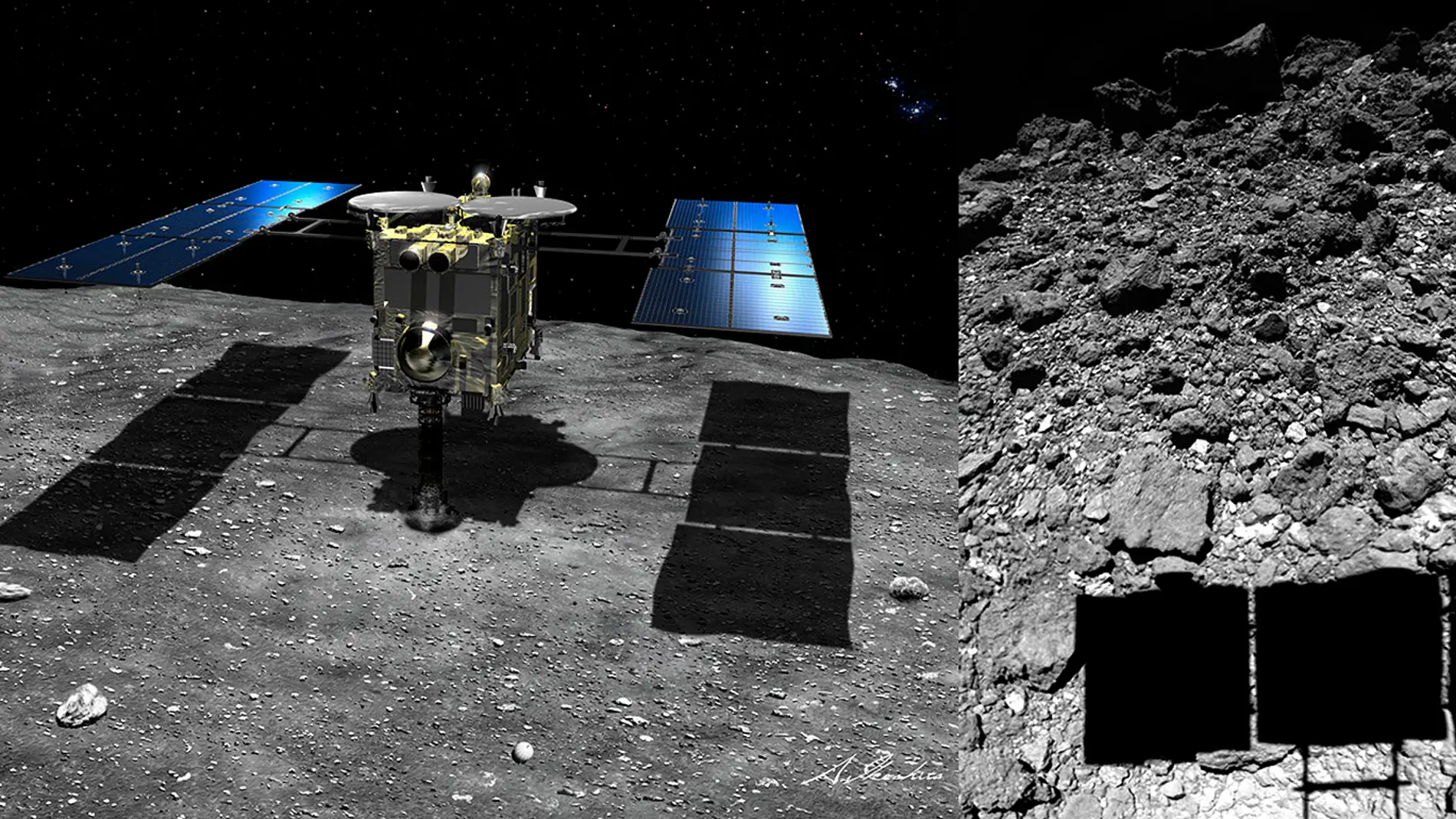 Hayabusa 2 ofrece nuevos datos del asteroide donde recogio material