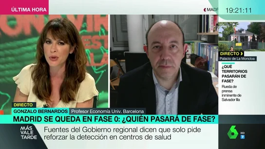 Bernardos: "Lo más normal sería que a los funcionarios como yo y a los pensionistas nos bajaran el salario y luego lo devuelvan" Bernardos: "Lo más normal sería que a los funcionarios como yo y a los pensionistas nos bajaran el salario y luego lo devuelvan"