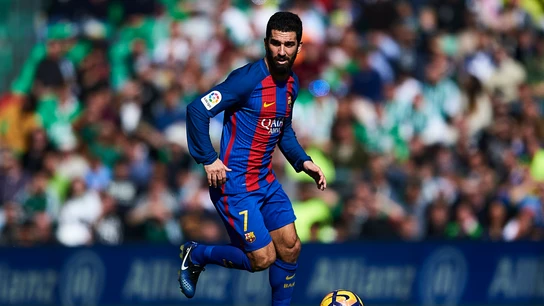 Arda Turan, con el FC Barcelona Arda Turan, con el FC Barcelona
