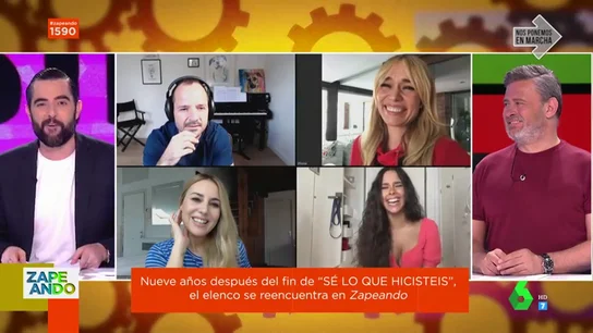 Cuando Cristina Pedroche tuvo que limpiarse del pelo el vómito de Miki Nadal y otras anécdotas de 'Sé lo que hicisteis' Cuando Cristina Pedroche tuvo que limpiarse del pelo el vómito de Miki Nadal y otras anécdotas de 'Sé lo que hicisteis'