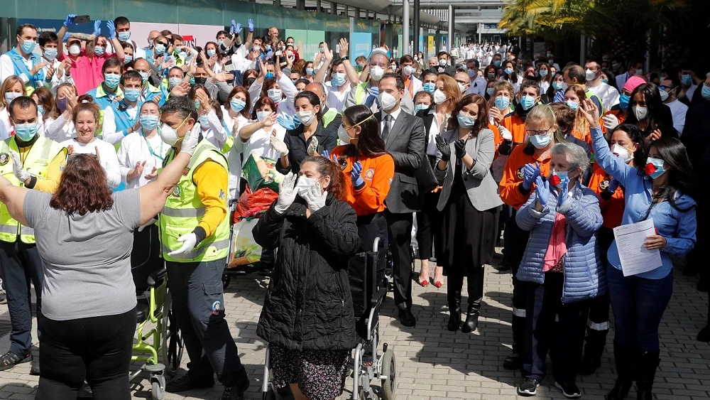 Imagen de la celebración del cierre de Ifema