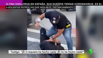 Indignación por la violencia contra negros e hispanos por parte de las patrullas del distanciamiento social en Nueva York