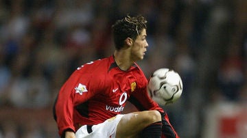 Cristiano Ronaldo, durante su etapa en el Manchester United