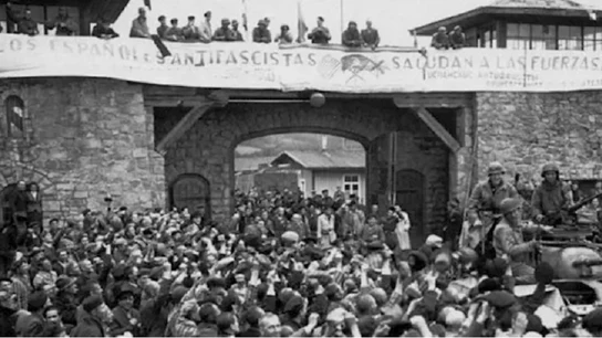 Imagen de la liberación de Mauthausen, el 5 de mayo de 1945 Imagen de la liberación de Mauthausen, el 5 de mayo de 1945