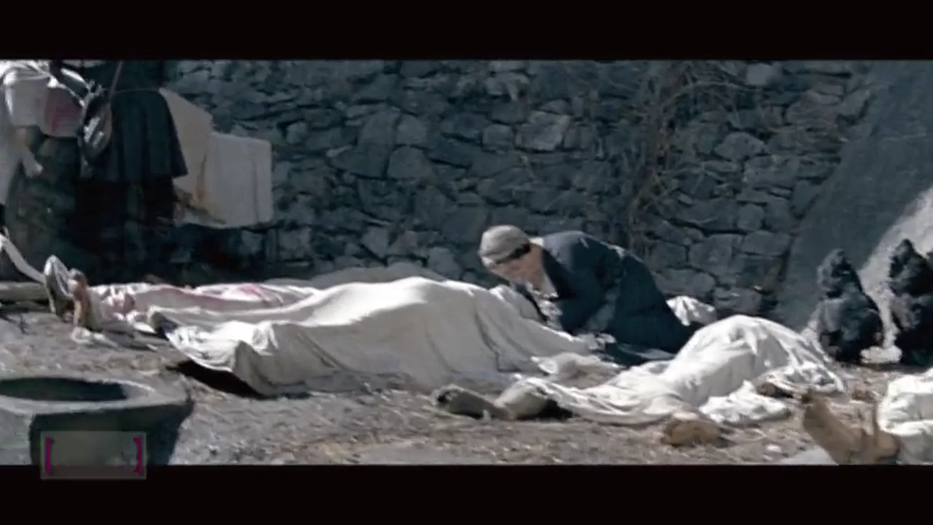 Imagen de una película sobre la peste negra
