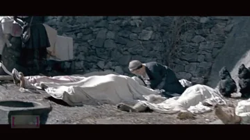 Imagen de una película sobre la peste negra
