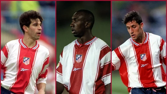Valerón, Hasselbaink y Capdevila Capdevila