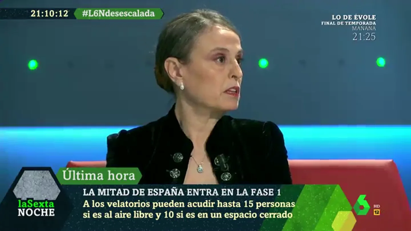García Alumbreros, enfermera: "Tenemos pánico atroz porque no sabemos cómo se podría afrontar un nuevo rebrote" García Alumbreros, enfermera: "Tenemos pánico atroz porque no sabemos cómo se podría afrontar un nuevo rebrote"
