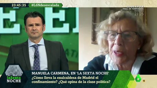 Manuela Carmena: "Estoy orgullosa de que el Ayuntamiento de Madrid esté dando ejemplo" Manuela Carmena: "Estoy orgullosa de que el Ayuntamiento de Madrid esté dando ejemplo"