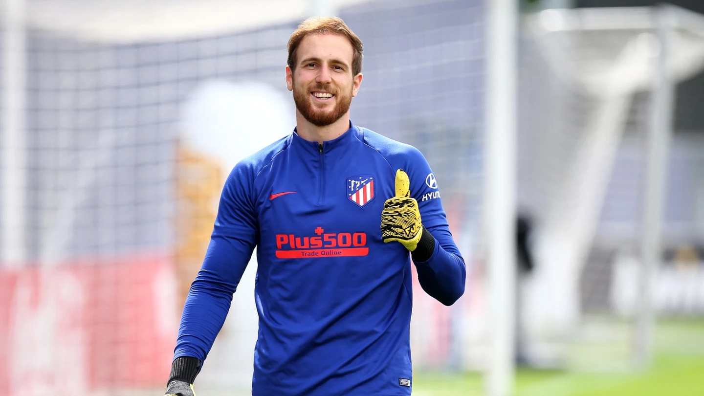 Jan Oblak, con el Atlético Jan Oblak, con el Atlético