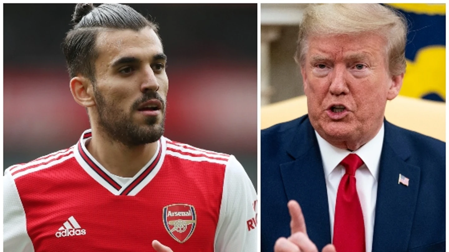 Dani Ceballos y Donald Trump Dani Ceballos y Donald Trump