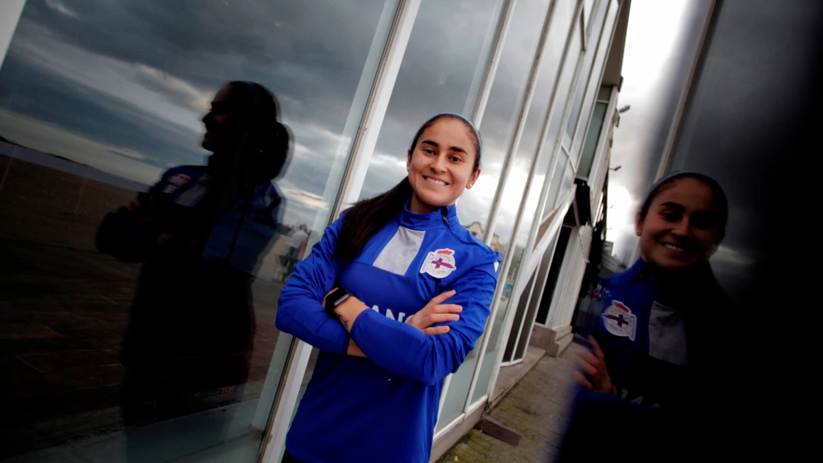 Carolina Arbeláez, del Deportivo Abanca