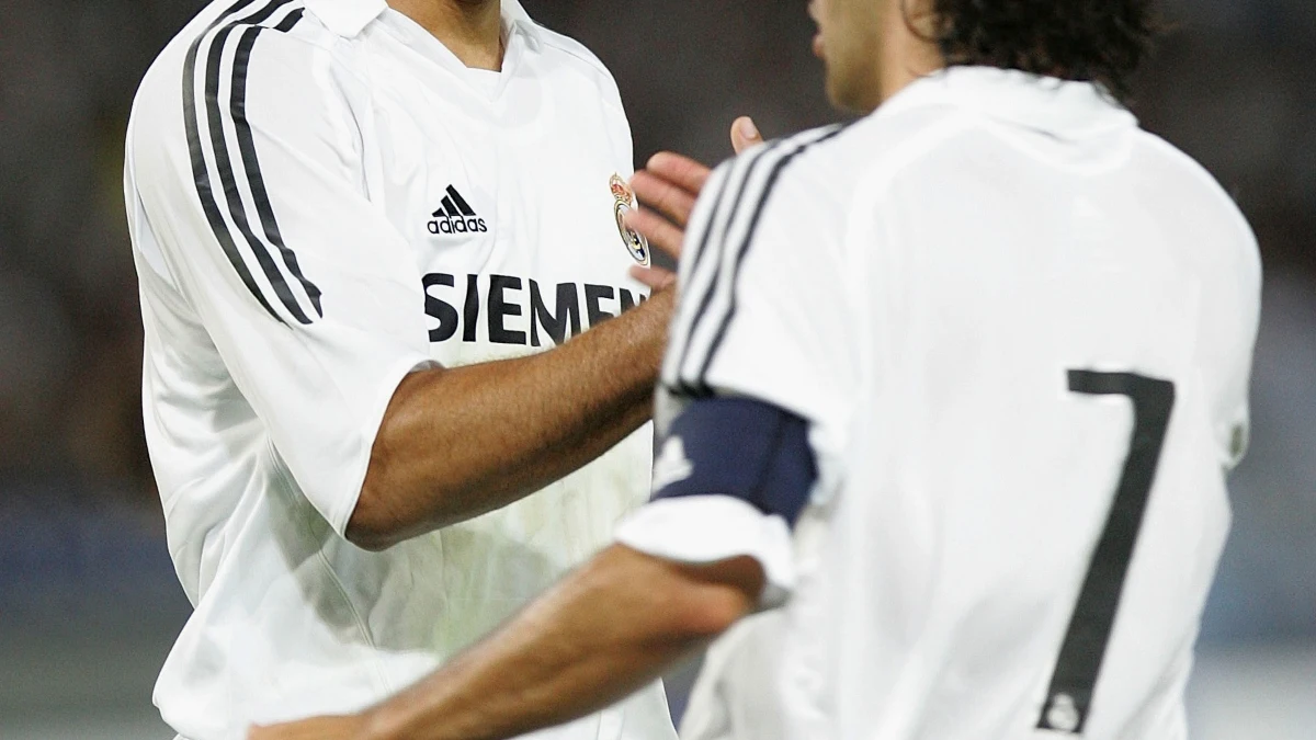 Ronaldo, con Raúl