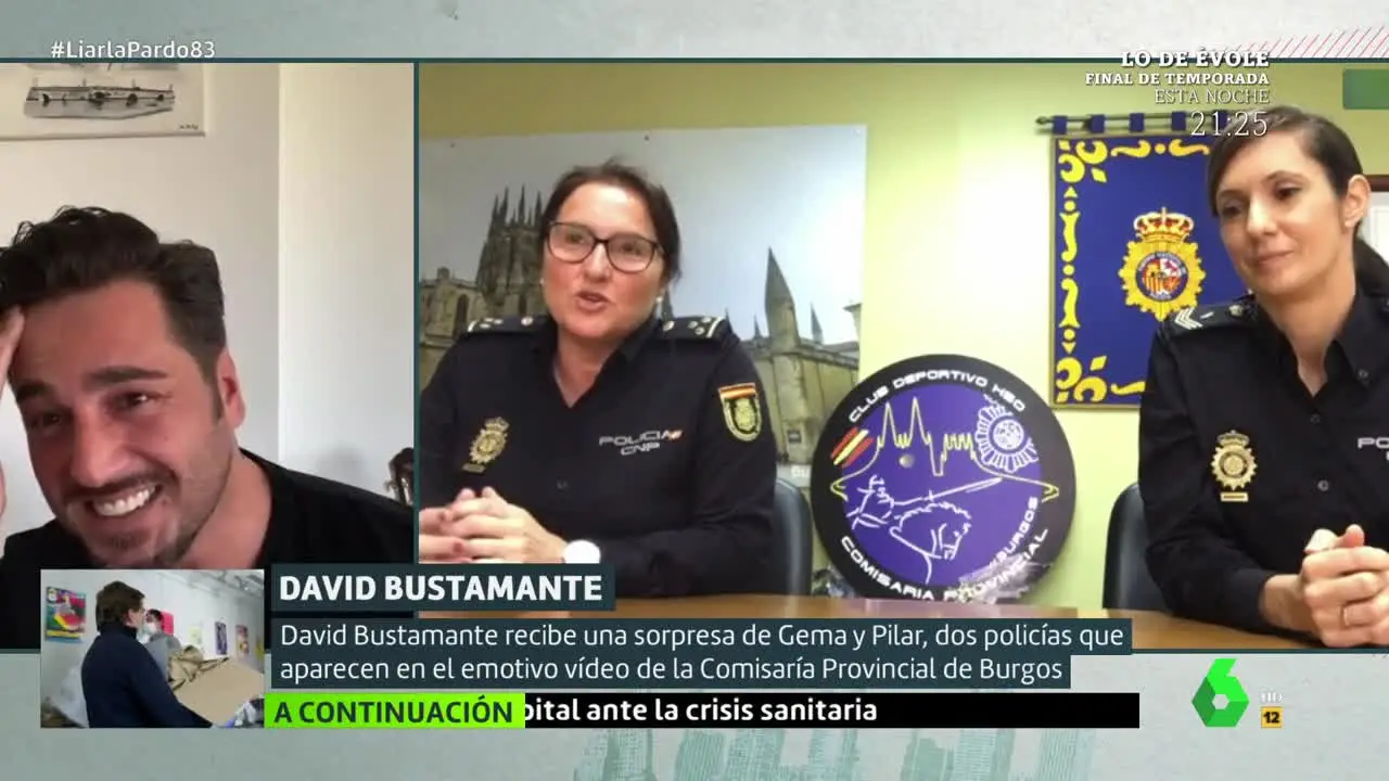 David Bustamante en Liarla Pardo