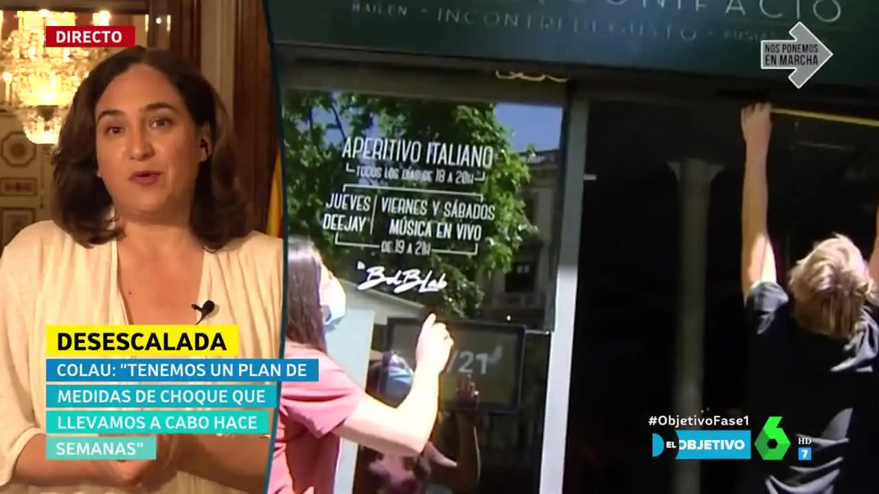 Ada Colau, en El Objetivo Ada Colau, en El Objetivo