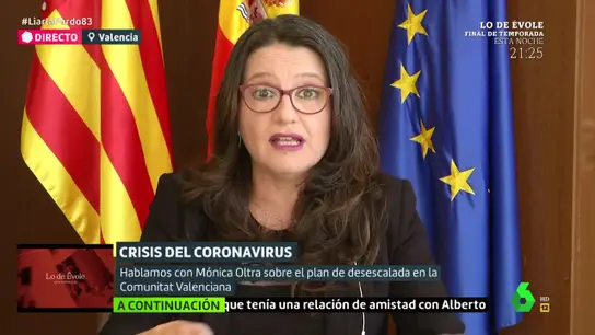 Mónica Oltra, vicepresidenta de la Generalitat de Valencia Mónica Oltra, vicepresidenta de la Generalitat de Valencia
