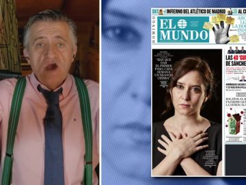 El Gran Wyoming e Isabel Díaz Ayuso El Gran Wyoming e Isabel Díaz Ayuso