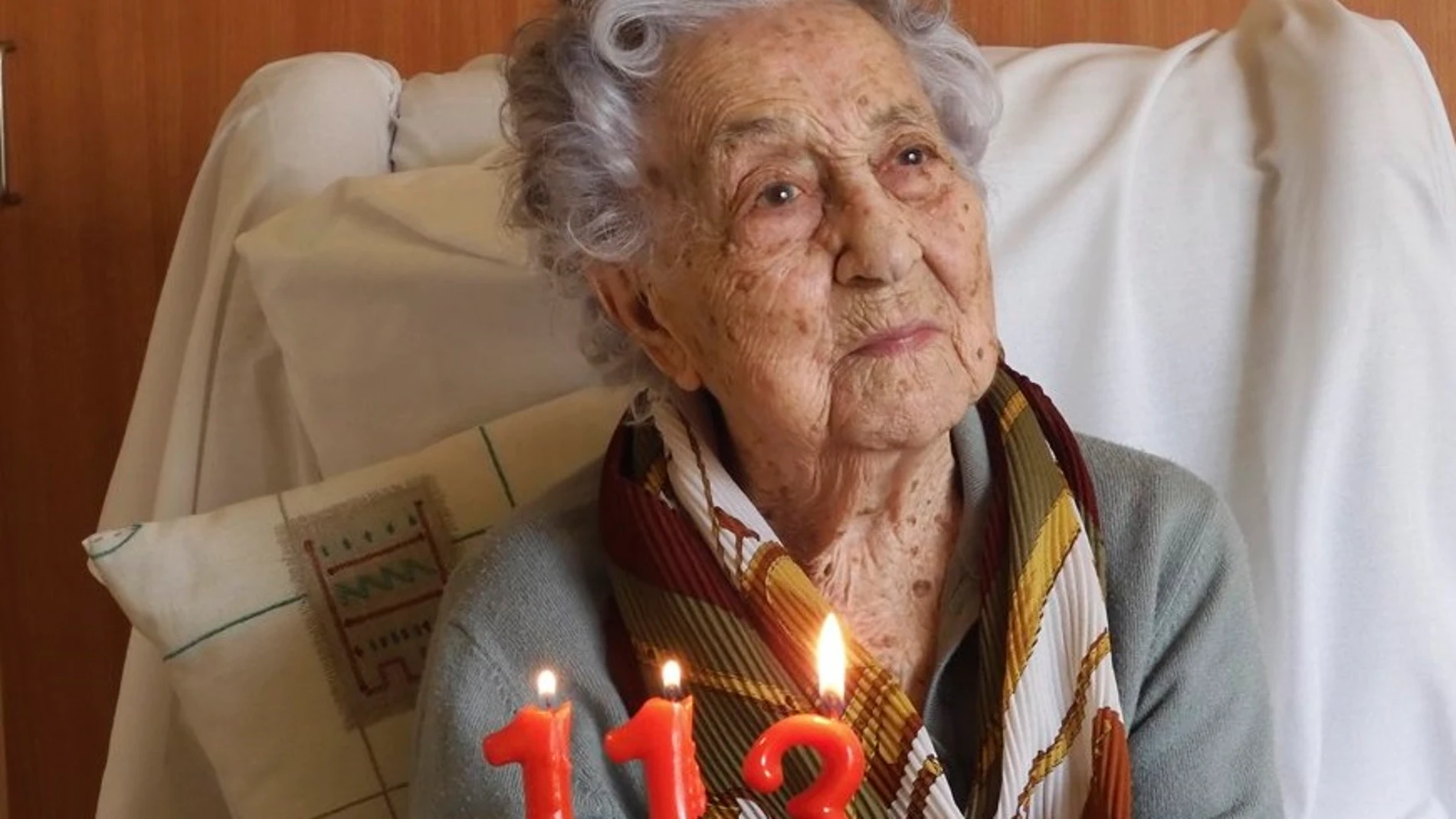 María Branyas, la persona más anciana de España con 113 años, supera el coronavirus