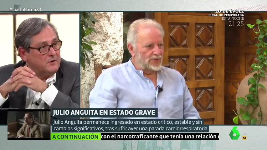 Marhuenda elogia la figura de Julio Anguita: "Es un hombre coherente y culto"