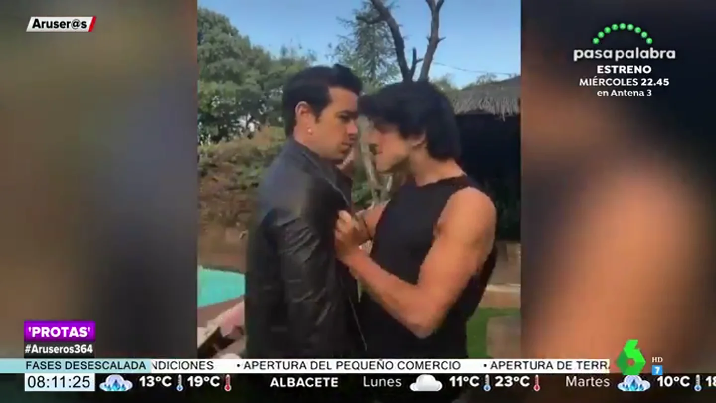 Este es el sensual baile de Mario y Óscar Casas del que todo el mundo habla Este es el sensual baile de Mario y Óscar Casas del que todo el mundo habla