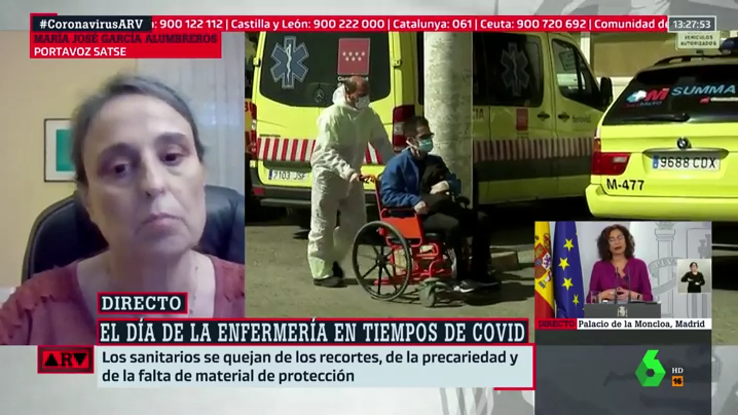 "Prudencia, protección y previsión": las demandas de las profesionales en el Día de la Enfermería "Prudencia, protección y previsión": las demandas de las profesionales en el Día de la Enfermería