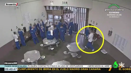 El impactante vídeo que muestra cómo unos presos intentan infectarse de coronavirus para poder salir de la cárcel El impactante vídeo que muestra cómo unos presos intentan infectarse de coronavirus para poder salir de la cárcel