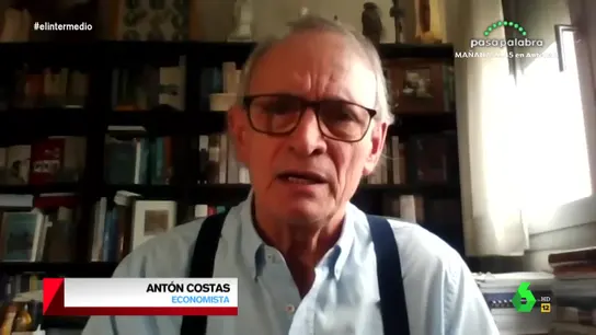 Antón Costas, economista, en El Intermedio. Antón Costas, economista, en El Intermedio.