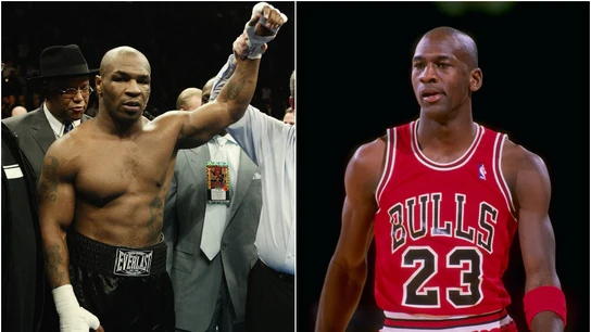 Mike Tyson y Michael Jordan Mike Tyson y Michael Jordan
